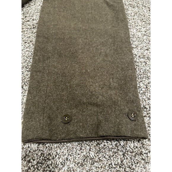 Vintage 1963 Military Mitin Pants US26 NV Neirynck Holvoet Army Green Wool Cargo - Picture 5 of 11